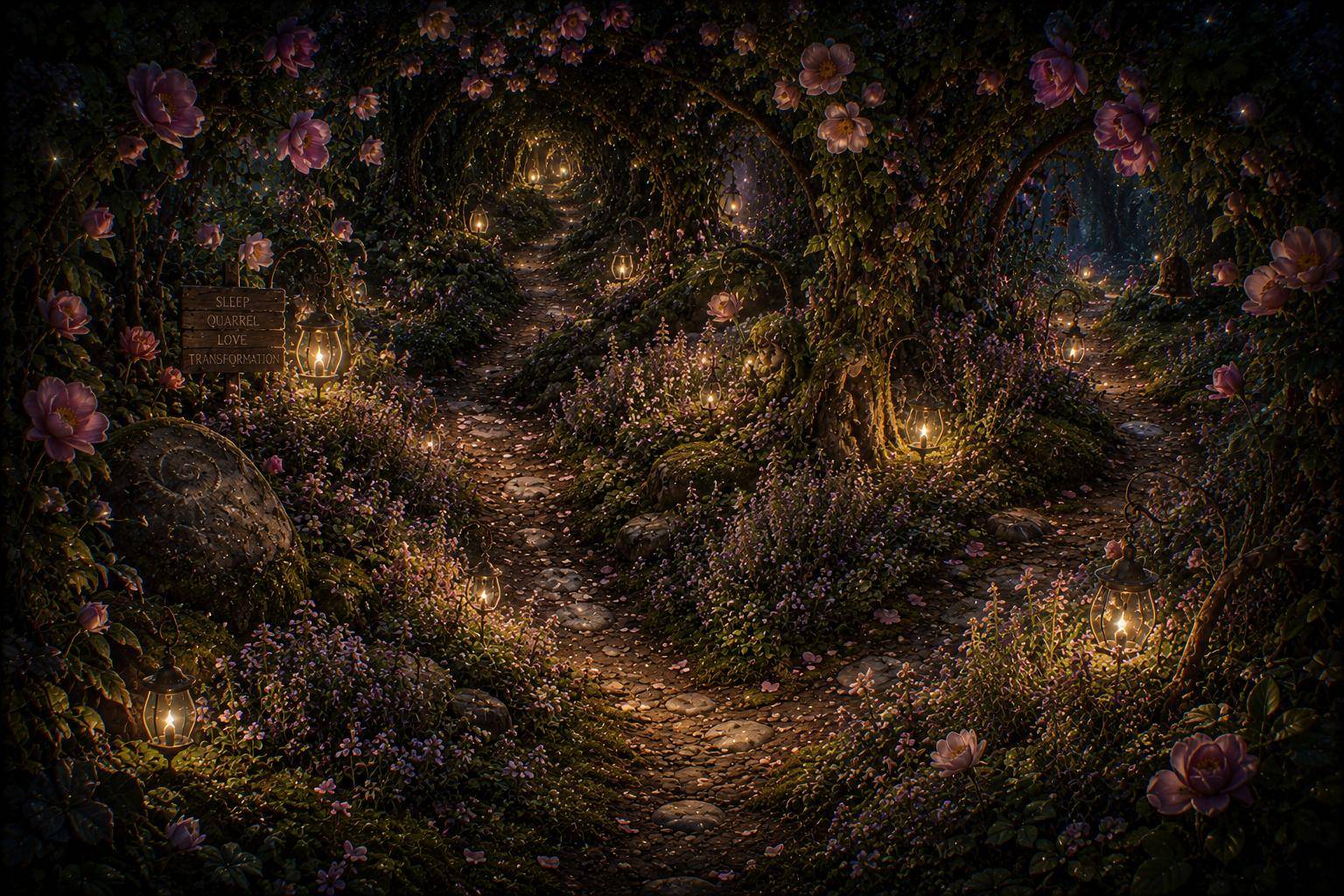 A Midsummer room image from the Insomnia MUD image library